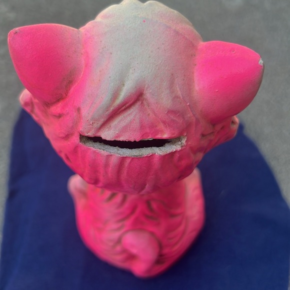 Vintage Holiday fair cat money bank 1970s - Picture 6 of 6